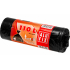 Alufix Garbage bags black, 25 µ, 110 liters, 70 x 100 cm, 10 pieces