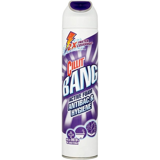 Cillit Bang Antibac & Hygiene antibacterial active foam 600 ml
