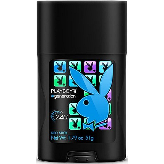 Playboy Generation for Him antiperspirant deodorant stick for men 51 g