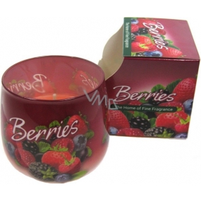 Santo Candles Berries scented candle in glass 100 g