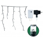 Emos Lighting Christmas waterfall 3 m, 180 LED + 5 m power cable 9W 230V day white