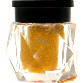 Professional Nail Decorations Glitter for nails, body, face powder in a jar of yellow 1 package