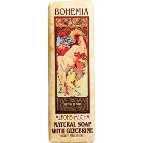 Bohemia Gifts Alfons Mucha Honey and grain toilet soap 125 g