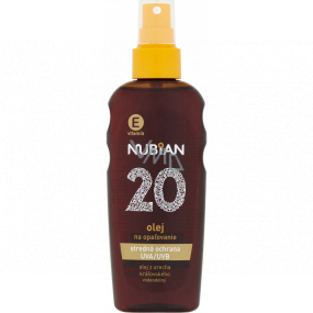 Nubian F20 vitamin E Suntan oil 150 ml
