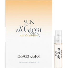 Giorgio Armani Sun di Gioia perfumed water for women 1.2 ml with spray, vial