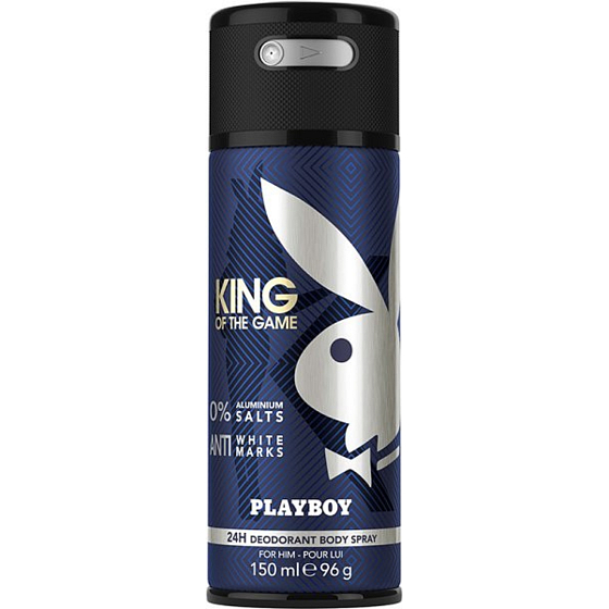 Playboy King of The Game deodorant spray for men 150 ml