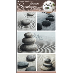Wall stickers stones in the sand 50 x 32 cm