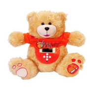 iTeddy Plush interactive teddy bear 24 x 31 x 19 cm, recommended age 3+