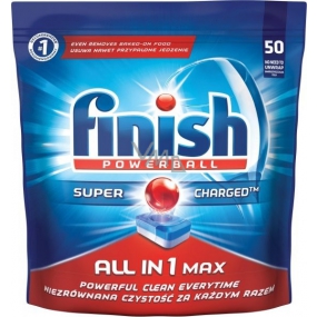 Finish All in 1 Max Regular tablets in the dishwasher 50 pieces