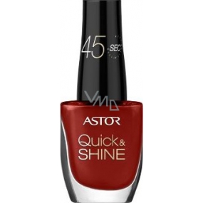Astor Quick & Shine Nail Polish nail polish 626 Cherry Clafoutis 8 ml
