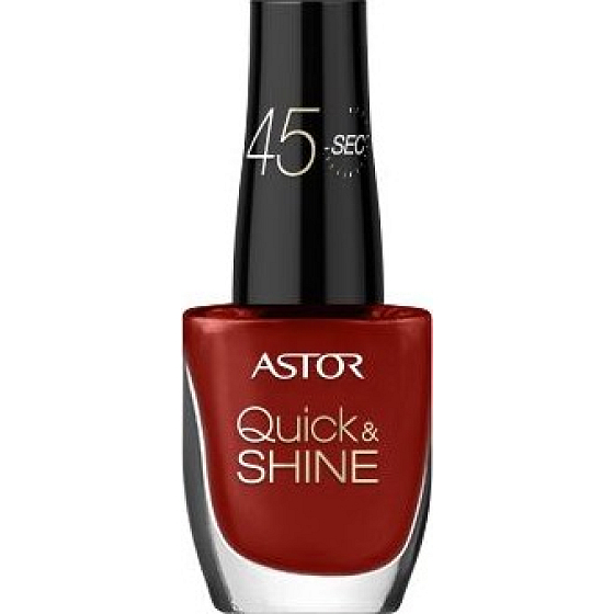 Astor Quick & Shine Nail Polish nail polish 626 Cherry Clafoutis 8 ml