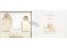 Chloé Love Story parfémovaná voda pro ženy 50 ml + tělové mléko 100 ml, dárková sada