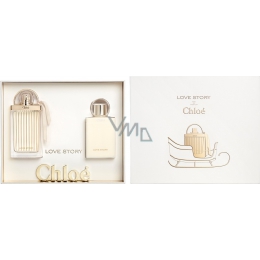 Chloé Love Story perfumed water for women 50 ml + body lotion 100