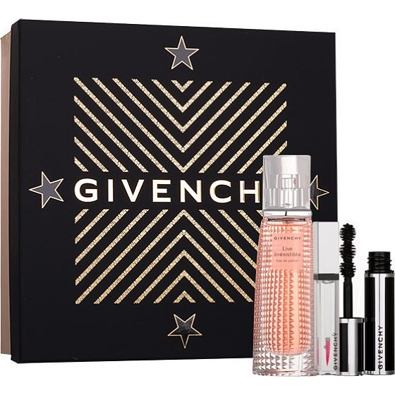 Givenchy Live Irresistible Eau de Parfum for Women 40 ml + Gloss Révélateur Perfect Pink 6 ml + Noir Couture Black Satin 4 g, gift set