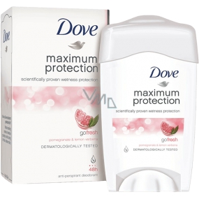 Dove Maximum Protection Pomegranate and lemon verbena antiperspirant deodorant stick for women 45 ml
