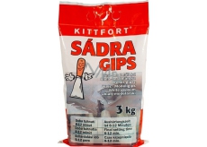 Kittfort Gips Gypsum white - modeling 3 kg