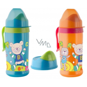 Rotho Babydesign Cool Friends 12+ months non-drip plastic bottle - nipple with valve 360 ml