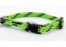 Nylon green-black collar 1.0 x 18 - 2 8cm