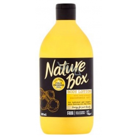 Naturel Box Macadamia Body lotion with 100% cold pressed oil, suitable for vegans 385 ml