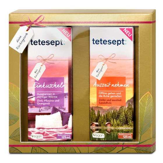 Tetesept Your rest shower gel 2 x 125 ml, cosmetic set