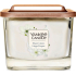Yankee Candle Sheer Linen - Clean Linen Soy Scented Candle Elevation Medium Glass 3 Wicks 347 g