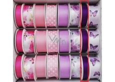 Ditipo Ribbon satin 4 mx 15 mm violet dark