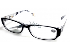 Glasses diop.plast. + 2 black sides with rectangles MC2084