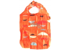 Piz Buin Shopping bag for a handbag orange, with a case 36 x 30 cm