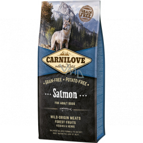 Carnilove Adult Salmon super premium complete food for adult dogs of all breeds 12 kg
