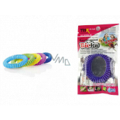 Trixline Repellent waterproof bracelet - rubber band against ticks Eucalyptus1 piece, TR 248 random color selection