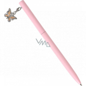 Albi Ballpoint pen with bow tie pink 14 cm