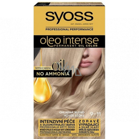 Syoss Oleo Intense Color hair color without ammonia 9-11 Cool Blonde