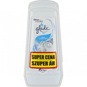 Glade Pure Clean Linen - Scent of clean linen gel air freshener 2 x 150 g, duopack