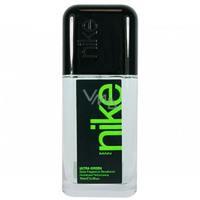 Nike Ultra Green Man perfumed deodorant glass for men 75 ml