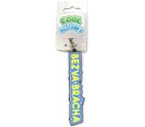 Nekupto Cool name keyring Bezva brat 1 piece