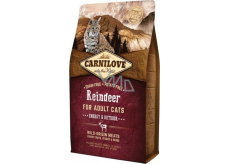 Carnilove Cat Reindeer Energy & Outdoor superpremium complete food for adult cats with access to the outdoors 6 kg
