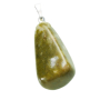 Epidot Troml pendant natural stone, 2,2-3 cm, 1 piece, heart healing stone