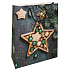 Nekupto Gift paper bag 32,5 x 26 x 13 cm poinsettia green
