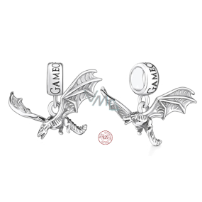 Charm Sterling silver 925 Game of Thrones Dragon, bracelet pendant, movie