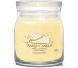Yankee Candle Vanilla Cupcake - Vanilla Cupcake scented candle Signature medium glass 2 wicks 368 g