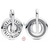 Charm Sterling silver 925 Zodiac - Mini medallion, bracelet pendant