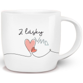 Nekupto Gift mug with dedication From love 300 ml