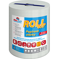 BALsoft Roll400 2-ply paper towels, 76 m, 338 sheets, 1 roll