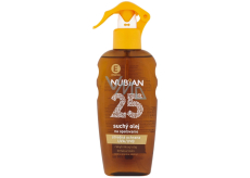Nubian OF 25 opalovací olej suchý 200 ml sprej