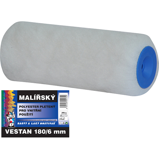 BARVY A LAKY HOSTIVAŘ Vestan painting roller for holder 6 mm, 180 mm