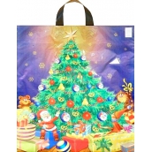 Press Plastic bag 45 x 50 cm with handle Christmas tree 1 piece