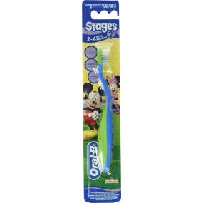 Oral-B Stages Mickey Mouse 2 extra fine toothbrush for children 2-4 years