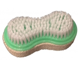 Abella Pumice natural + double-sided toothbrush