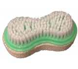 Abella Pumice natural + double-sided toothbrush