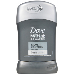 Dove Men + Care Silver Control 48h antiperspirant deodorant stick for men 50 ml